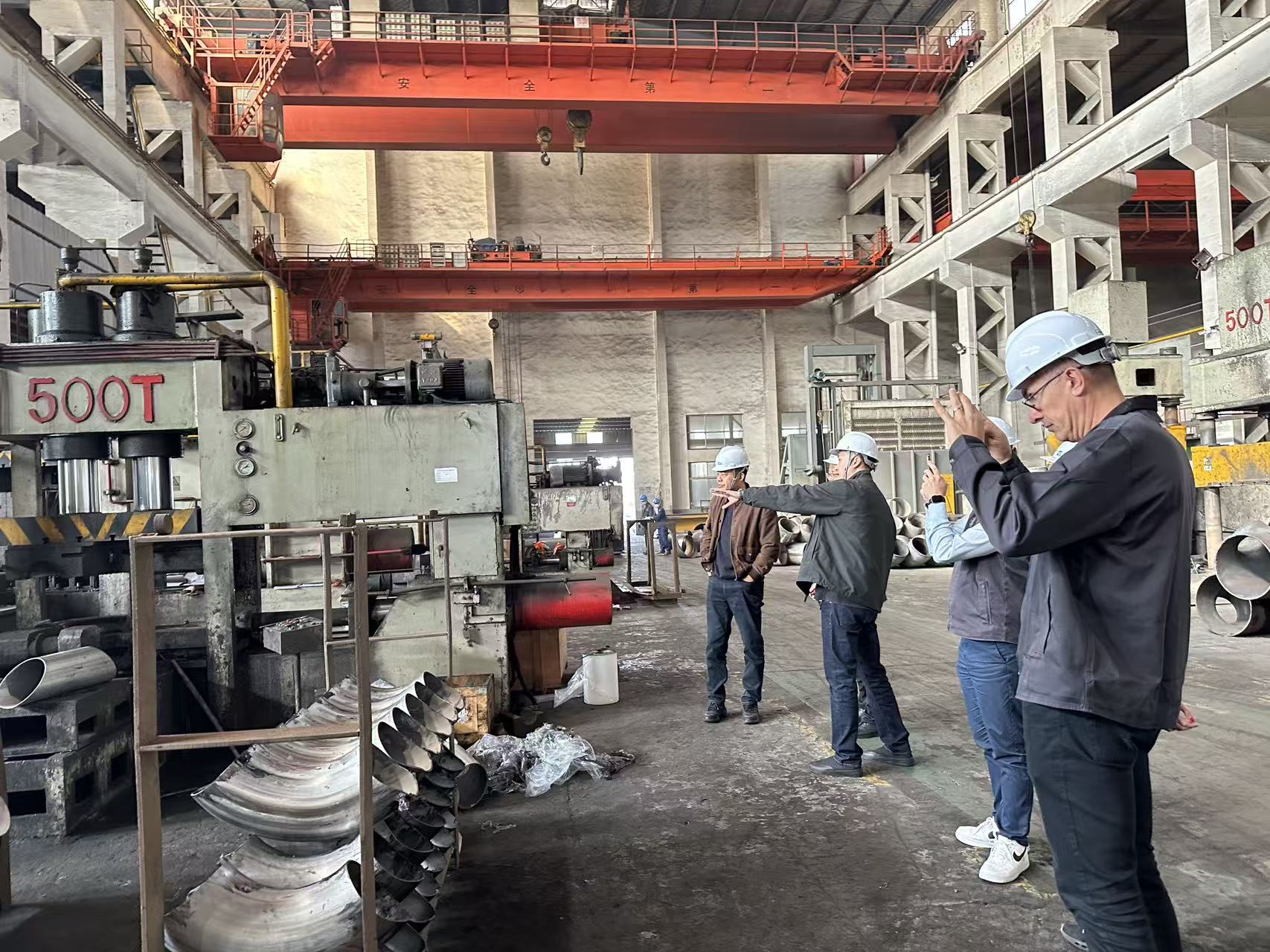 Customer Visit Leads to New Order Agreement