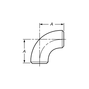 Butt Weld 90 Degree Elbow